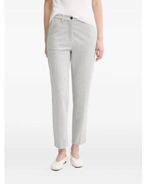 Marc O' Polo Marl-Effect Tailored Pants - Gray