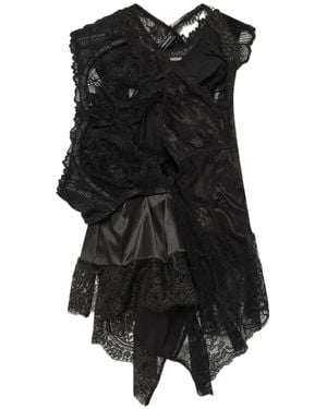 Junya Watanabe V-Neck Top - Black