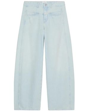 Closed Wide-Leg Denim Jeans - Blue