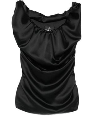 Vivienne Westwood Ginnie Draped Top - Black
