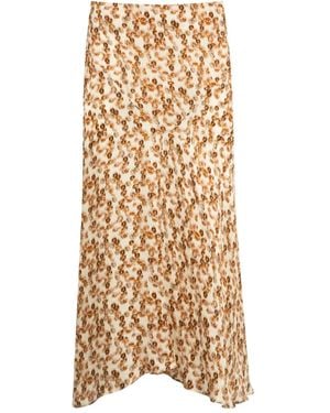 Isabel Marant Lisanne フローラル スカート - ナチュラル
