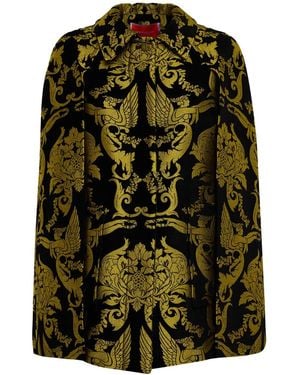 La DoubleJ Milano Mini Cape Coat - Black