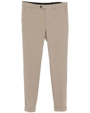 Rrd Surflex Logo-Patch Straight-Leg Chino Pants - Natural
