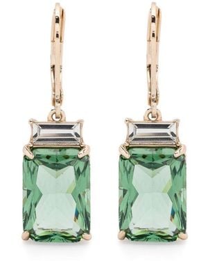 Ralph Lauren Stone Drop Earrings - Green