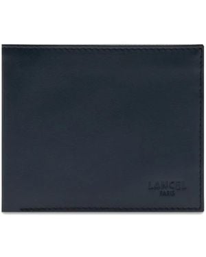 Lancel Leon Logo Wallet - Blue
