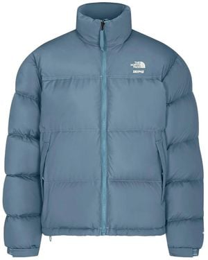 Skims X The North Face 1996 Nuptse Padded Jacket - Blue