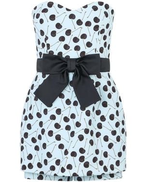 RED Valentino Bow Mini Dress - White