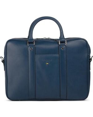 Doucal's Portadocumenti Con Manico - Blu