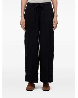Osklen Pantalon À Effet Froissé - Noir