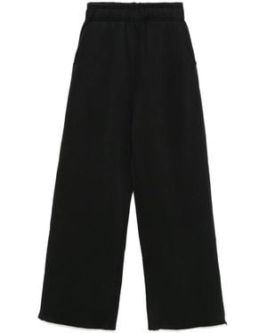 Entire studios Organic Cotton Track Pants - Black
