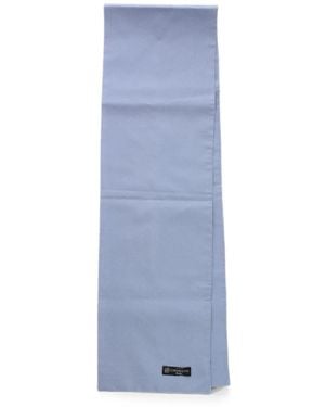 Corneliani Patterned Silk Scarf - Blue