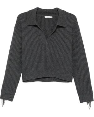 Jonathan Simkhai Maglione Natalia Con Frange - Nero