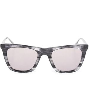 OAMC Marbled-Pattern Sunglasses - Grey