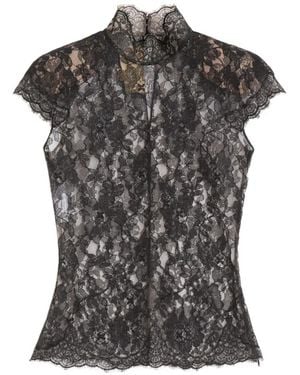 Valentino Garavani Lace Top - Black