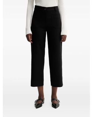 Sessun Cropped Pants - Black