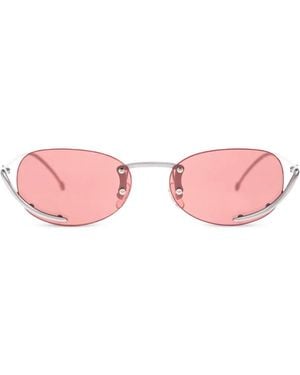 DIESEL Oval Frame Sunglasses - Pink