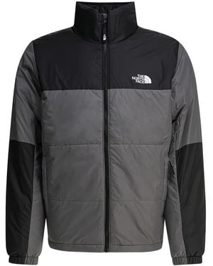 The North Face Colour-Blocked Padded Jacket - Black