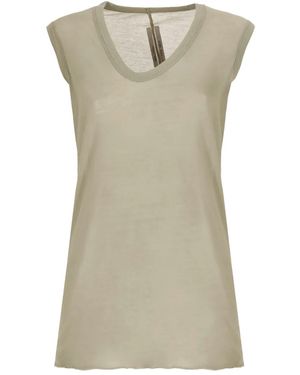 Rick Owens Trägershirt Aus Bio-Baumwolle - Natur