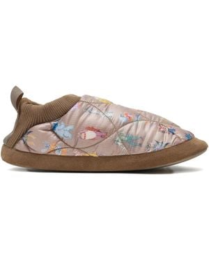 Undercover X Josep Baqué Quilted Slippers - Brown