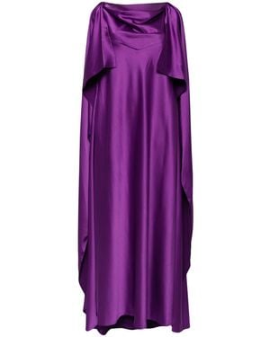 Rhea Costa Wafa Kleid Aus Pflaume - Lila