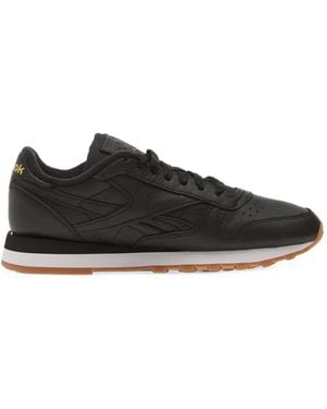 Reebok Classic Leather Trainers - Black