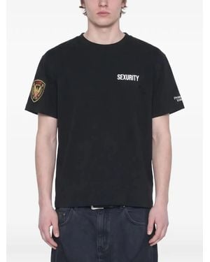 Protocol Index Camiseta Con Logo Estampado - Negro
