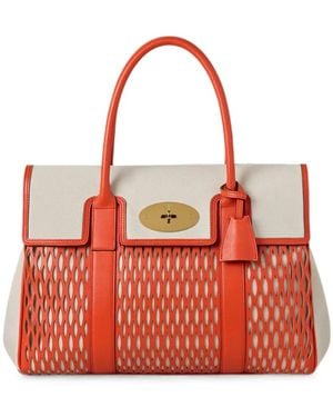 Mulberry Bayswater Cutout Tote Bag - Red