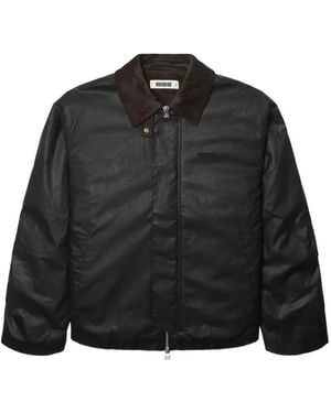 Woodbird Wbping Waxed Jacket - Black