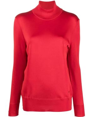 Tom Ford Silk Roll-Neck Jumper - Red