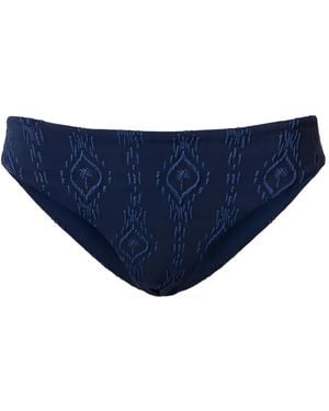 Twinset Gemustertes Bikinihöschen - Blau
