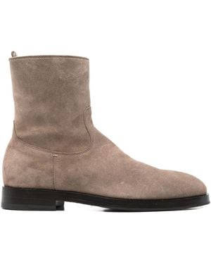 Officine Creative 35Mm Ortega 002 Zipped Boots - Brown