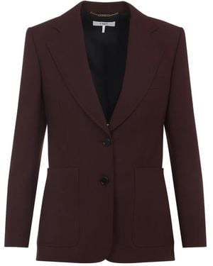 Chloé Blazer À Poches Boutonnées - Brown
