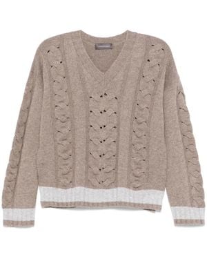 Lorena Antoniazzi Jersey de punto de ochos - Neutro