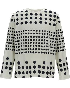 Pas Normal Studios Polka-Dot T-Shirt - White
