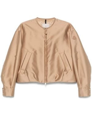 Moncler Maupa Bomber Jacket - Natural