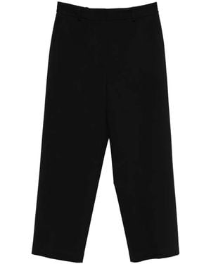 Liviana Conti Concealed Fastening Trousers - Black