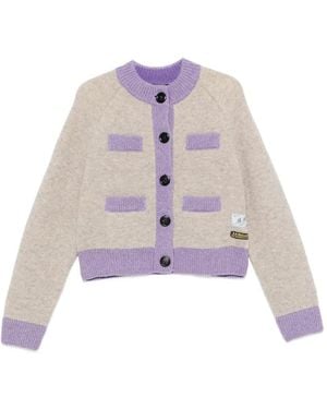 B.B. Wallace Cardigan Mit Knöpfen - Pink