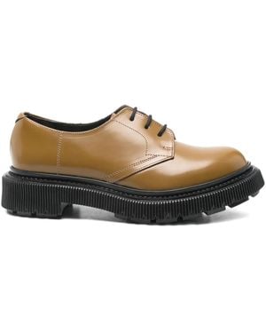 Adieu Lace-Up Derby Shoes - Brown