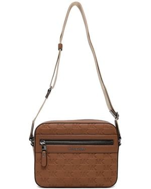 Michael Kors Jet Set Messenger Bag - Brown