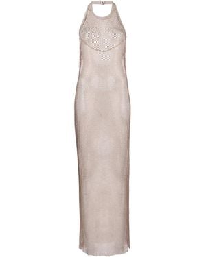 Jonathan Simkhai Inaya Halterneck Maxi Dress - White