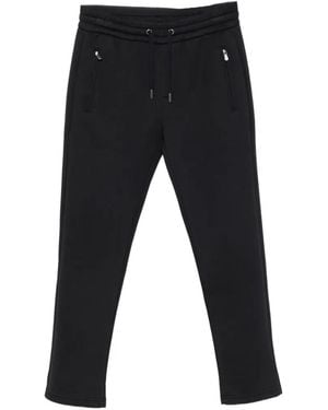 Alberto Gozzi Drawstring Track Trousers - Black