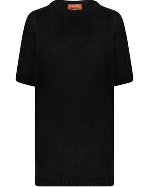 Missoni Short-Sleeve Crew-Neck T-Shirt - Black