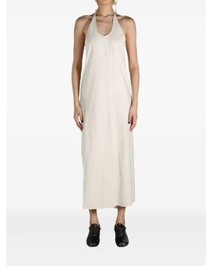 Baserange Silk Dress - Natural