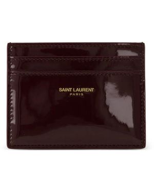 Saint Laurent カードケース - パープル