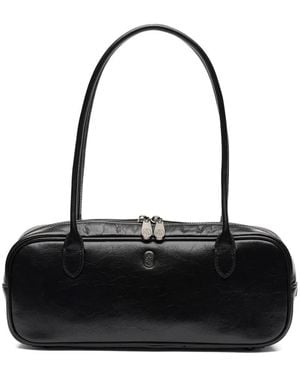 Ash Bolso Shopper Boom De Piel - Negro