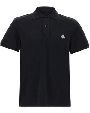 Moose Knuckles Everett Polo Shirt - Black