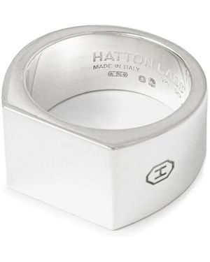 Hatton Labs Bague En Sterling - Blanc