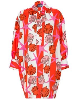 LHD Harbour Island Mini Dress - Red