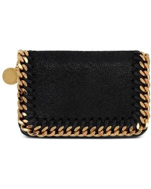 Stella McCartney Chain-Trimmed Wallet - Black