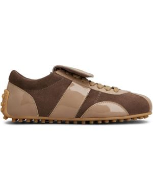 Tod's Sneakers Mit Einsätzen - Braun